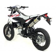 ARROW YAMAHA WR 125 X '09-10 ALUMINIUM BLACK  HOMOLOGATED SILENCER