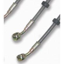 Stålomspunnet bremseslangekit/front & bak, Suzuki GSXR1000 09-11