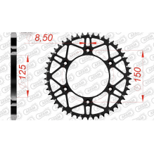 AFAM REAR STEEL SPROCKET #520 S/C