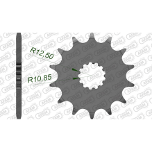 AFAM COUNTERSHAFT SPROCKET #520
