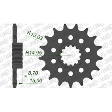 AFAM COUNTERSHAFT SPROCKET #520