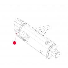 Akrapovic | END CAP TI, YAMAHA R7