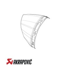 Akrapovic | END CAP CA