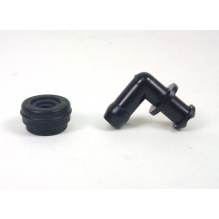 Brembo | Master Cylinder Fluid Inlet Barb Kit, 90 Degree