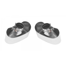 Tubi Style Porsche 997.1 Carrera Oval End Tips Kit