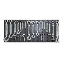 Beta | Utvalg av 230 ståltautilbehør, med kroker uten panel