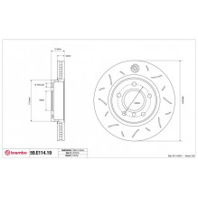 Brembo | Sportskive (1 stk) TY3