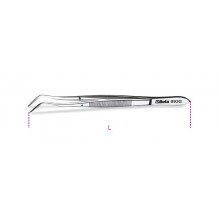 Beta 993G-PIN SPRING TWEEZERS CURVED ENDS