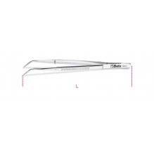 Beta 993 145-BENT THIN PIN SPRING TWEEZERS