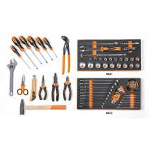 Beta 5941VU/M-ASSORTMENT OF 64 TOOLS