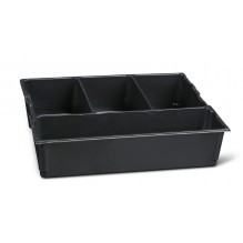 Beta C99T-THERMOFORMED TOTE TRAY 4 COMPARTM.