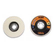 Beta 11259 125-SINGLE FELT FLAP DISC FIBREGL.