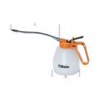 Beta 1753 700-PLASTIC PRESSURE OIL CANS, FLEX