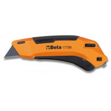 Beta 1772M-SAFETY UTILITY KNIFE, RETRAC.BLADE