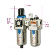 Beta 1919F1/2-FILTER-REGULATOR-LUBRICATOR