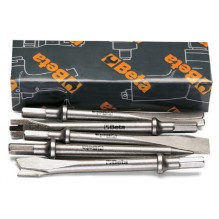 Beta 1940/S5-SET 5 CHISELS FOR AIR HAMMERS