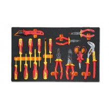 Beta M161-SOFT THERMOFORM. TRAY WITH 15 TOOLS