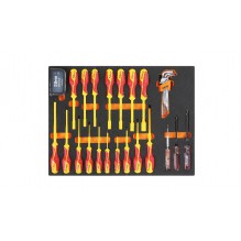 Beta MB63-SOFT THERMOFORM. TRAY WITH 60 TOOLS