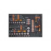 Beta MM105-SOFT THERMOFOR.TRAY WITH 107 TOOLS