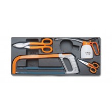 Beta T285-HARD THERMOFORMED TRAY WITH 4 TOOLS