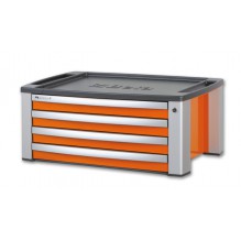 Beta C39T-R-PORTABLE TOOL CHEST 4 DR. RED