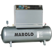 MAROLO | Soundproof compressor 500 Liters / Three phases (380 V) / 7.5 Hp
