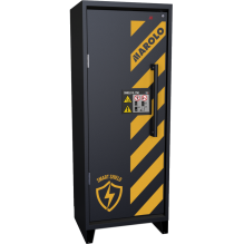 MAROLO | Battery storage cabinet 1 door 750 SHIELD XL CHARGE