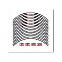 Yoshimura (JP) | Wheel Rim Sticker Type-A 17 inch Gray