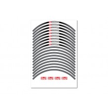 Yoshimura (JP) | Wheel Rim Sticker Type-A 12 inch Gray