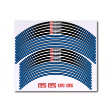 Yoshimura (JP) | Wheel Rim Sticker Type-A (21/18-19 inch) Blue