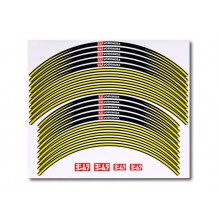 Yoshimura (JP) | Wheel Rim Sticker Type-A (21/18-19 inch) Yellow