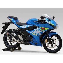 Yoshimura | Komplett system R-77S svart/karbon (SMC), Suzuki GSX-R125/GSX-S125 2017+