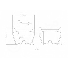 Brembo | Sportklosser, HP2