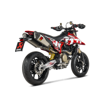 Akrapovic SLIP-ON titan (E5+), Ducati Hypermotard 698 Mono/RVE 2024+