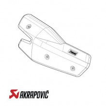 Akrapovic | Varmeskjold Kawasaki Z H2