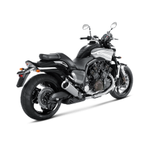 AKRAPOVIC Star Motorcycles VMAX Slip-On Line (Titanium)