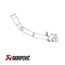 Akrapovic | Mellomrør til E-A6R1