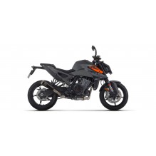 KTM DUKE 990 2024 HOMOLOGATED NICHROM DARK PRO-RACE SILENCER WITH WELDED STAINLESS STEEL LINK PIPE