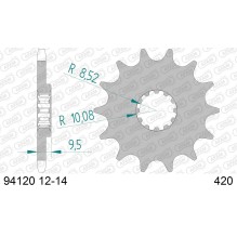 AFAM | COUNTERSHAFT SPROCKET #420