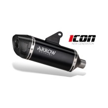 ARROW ZONTES ZT125-U E5+ 2025 ICON ALUMINIUM DARK EXHAUST