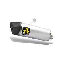 ARROW YAMAHA XT 1200Z '10/16 HOMOLOGATED      MAXI RACE-TECH ALUMINIUM DARK SILENCER  WITH CARBON END CAP