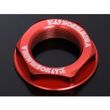 Yoshimura Steering Stem Nut M22x1.0 Red