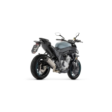 ARROW CF MOTO 675 | Full system with Indy Race EVO Dark silencer