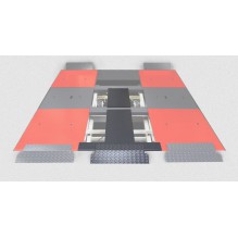 MAROLO | Tilleggsplate for trehjulinger til MODULIFT 1400 MOHE/1200 MOPE XL/MOHE XL and 1100 MOPE/MOHE - Inground models