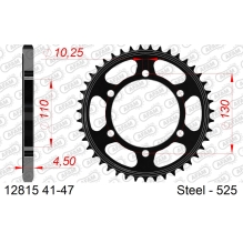 AFAM REAR STEEL SPROCKET #525