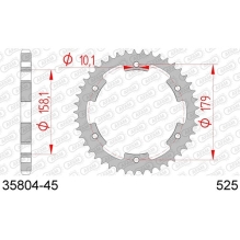 AFAM REAR STEEL SPROCKET #525