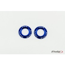 Puig Kit Rings Anodized Front Fork Protector C/Blue
