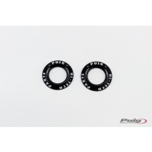 Puig Kit Rings Anodized Swing Arm Protector C/Black