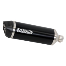 ARROW KTM DUKE 790 2018-2020 & DUKE 890R 2020+ ALU DARK RACE TECH SILENCER (CE) - BRUKT SYSTEM -