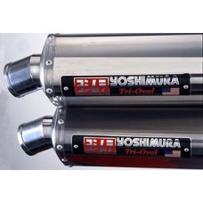 Yoshimura Tri-oval slip-on race/titan, Kawasaki ZX-9R 02/03